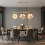 YOOGEE statement chandelier for dining room and foyer lighting