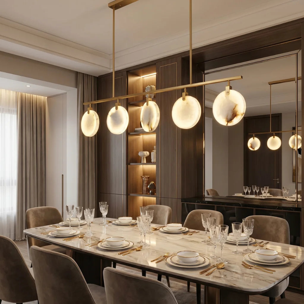 Contemporary chandelier lighting fixture for luxury home decor