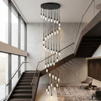 YOOGEE luxury crystal chandelier for modern dining room lighting
