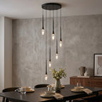 Luxury ceiling chandelier for upscale American home interiors