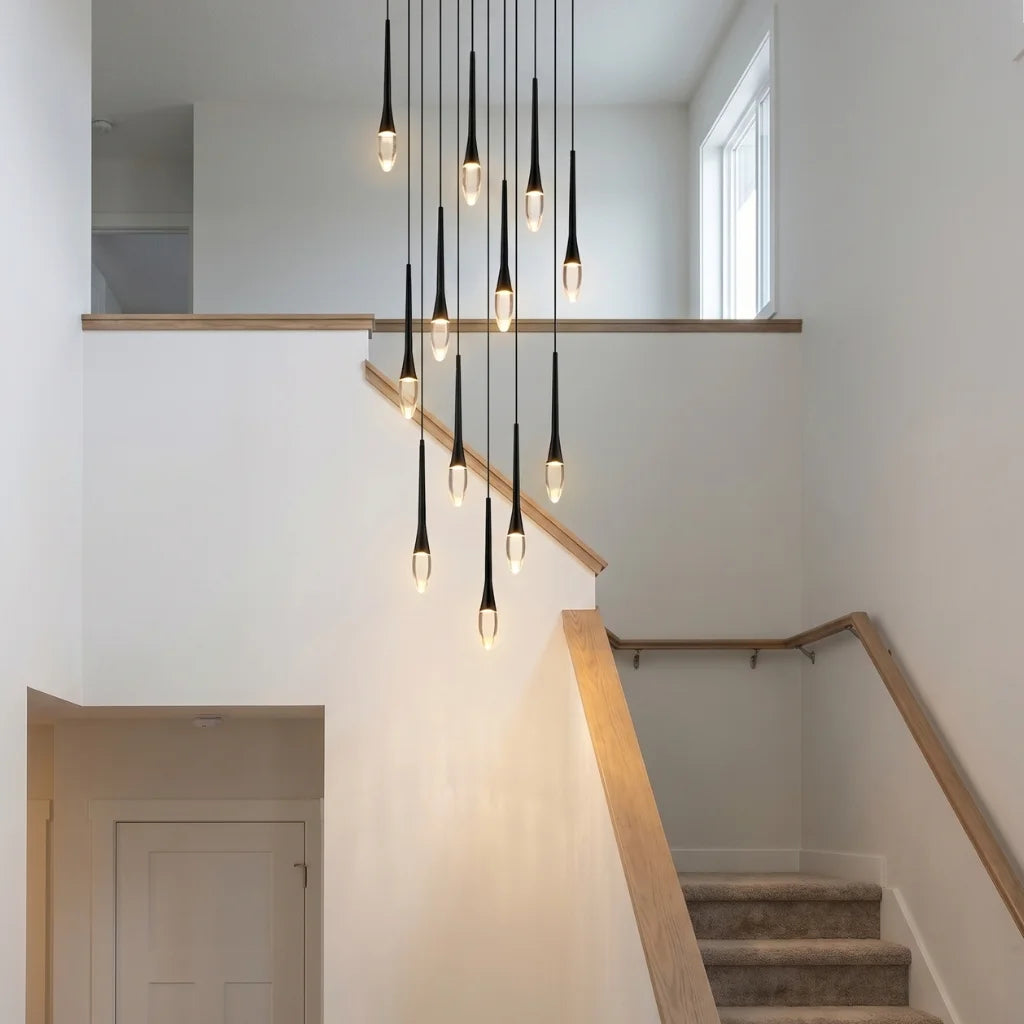 Contemporary chandelier lighting fixture for luxury home decor