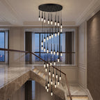 YOOGEE statement chandelier for dining room and foyer lighting