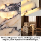 Modern brass pendant light for upscale American home interiors