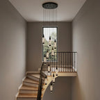 YOOGEE statement chandelier for dining room and foyer lighting