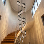 Contemporary chandelier lighting fixture for luxury home decor