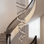 Contemporary chandelier lighting fixture for luxury home decor