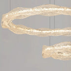 Soren Modern LED Crystal-Effect Resin Chandelier for Living Rooms & Dining Areas