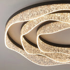 Black Led Home Decor Ceiling Lamp For Living Room