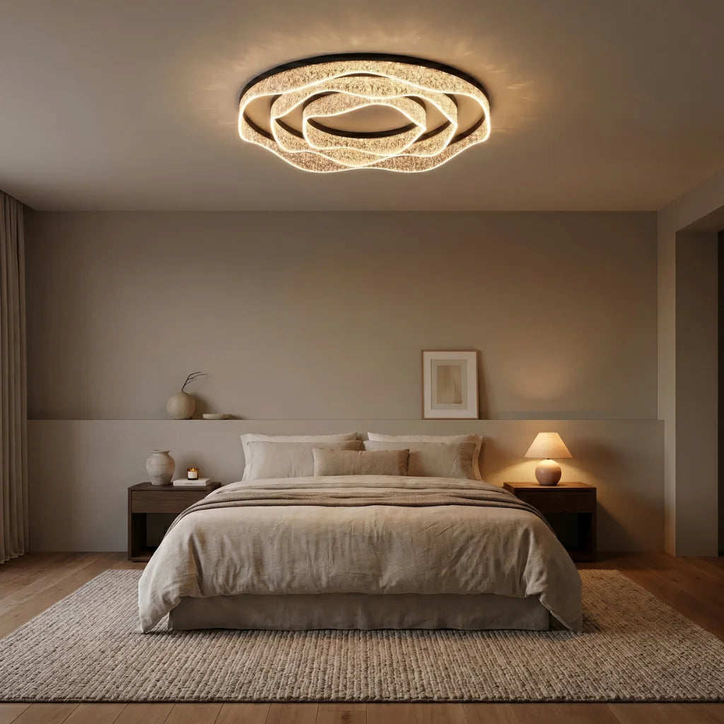 Luxury Led Acrylic Ceiling Lamp For Bedroom
