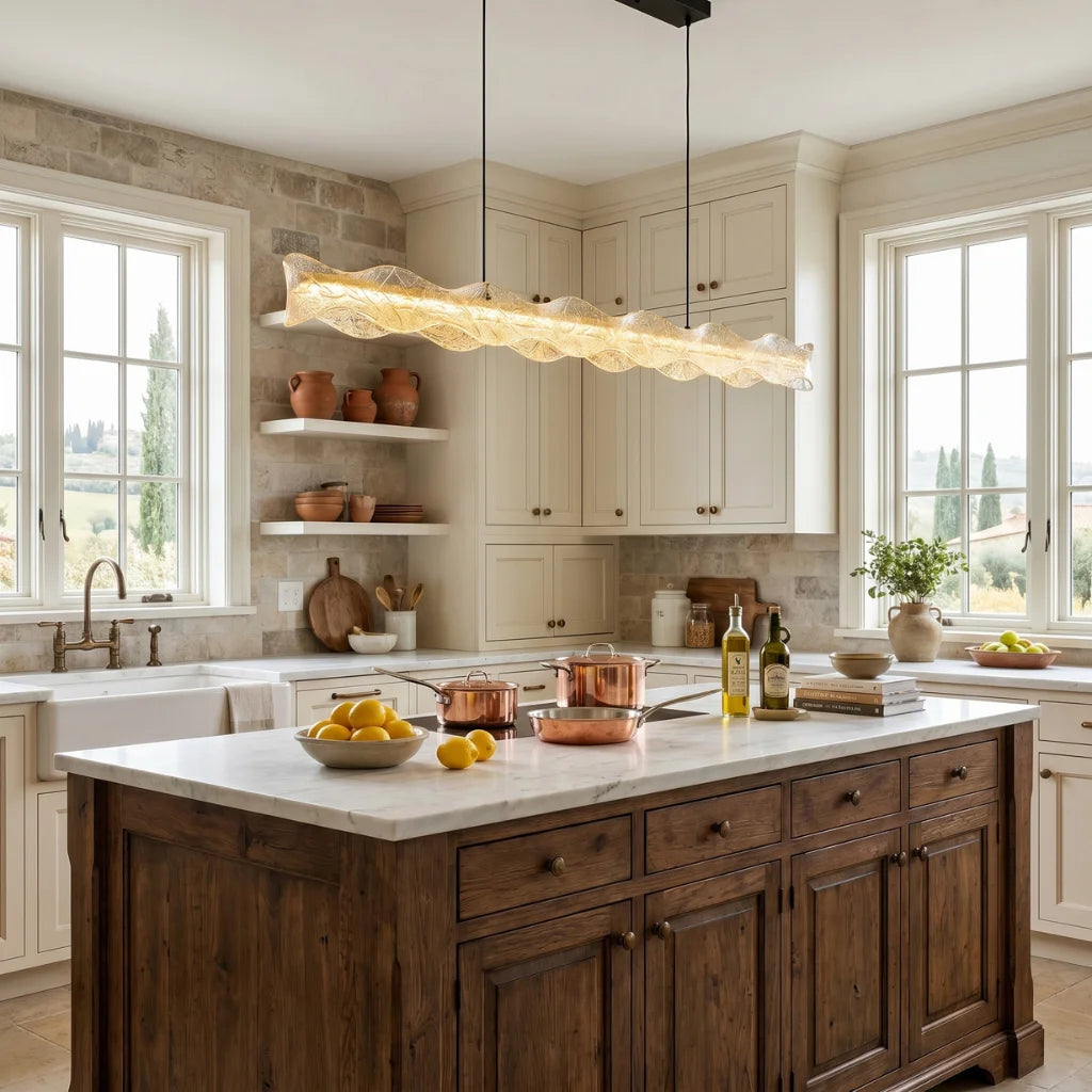 Luxury ceiling chandelier for upscale American home interiors