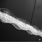 YOOGEE luxury crystal chandelier for modern dining room lighting