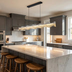 Modern chandelier light fixture for elegant living room decor