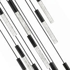 Modern chandelier light fixture for elegant living room decor