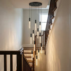 YOOGEE statement chandelier for dining room and foyer lighting