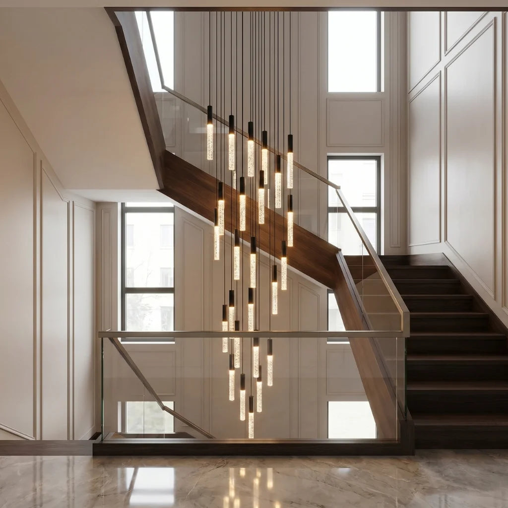 Contemporary chandelier lighting fixture for luxury home decor