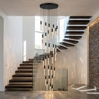 Luxury ceiling chandelier for upscale American home interiors
