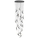 Contemporary chandelier lighting fixture for luxury home decor