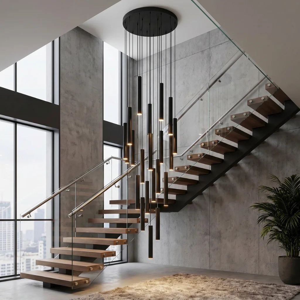 Contemporary chandelier lighting fixture for luxury home decor