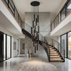 YOOGEE luxury crystal chandelier for modern dining room lighting