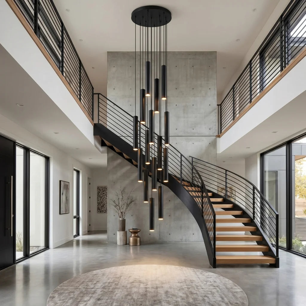 YOOGEE luxury crystal chandelier for modern dining room lighting