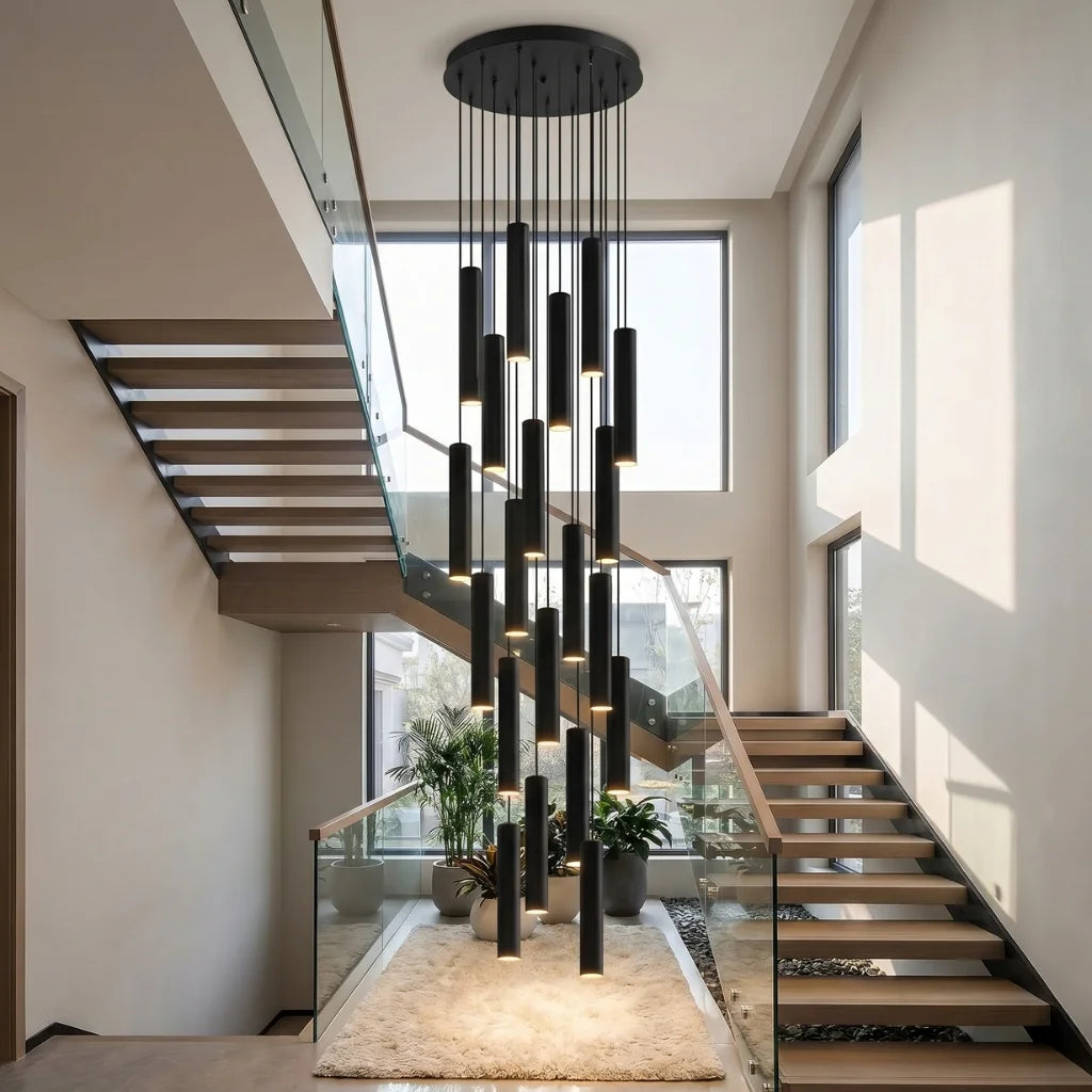YOOGEE luxury crystal chandelier for modern dining room lighting