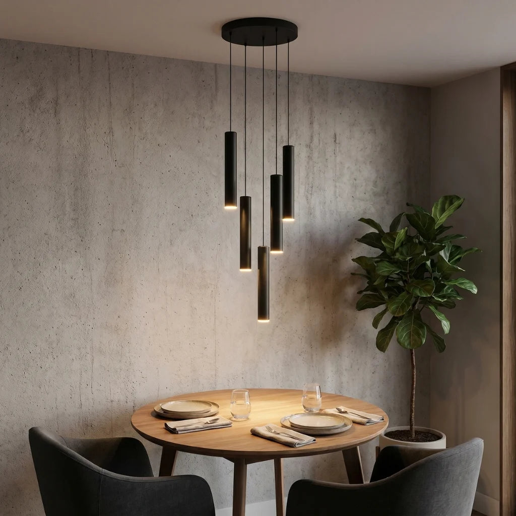 YOOGEE statement chandelier for dining room and foyer lighting