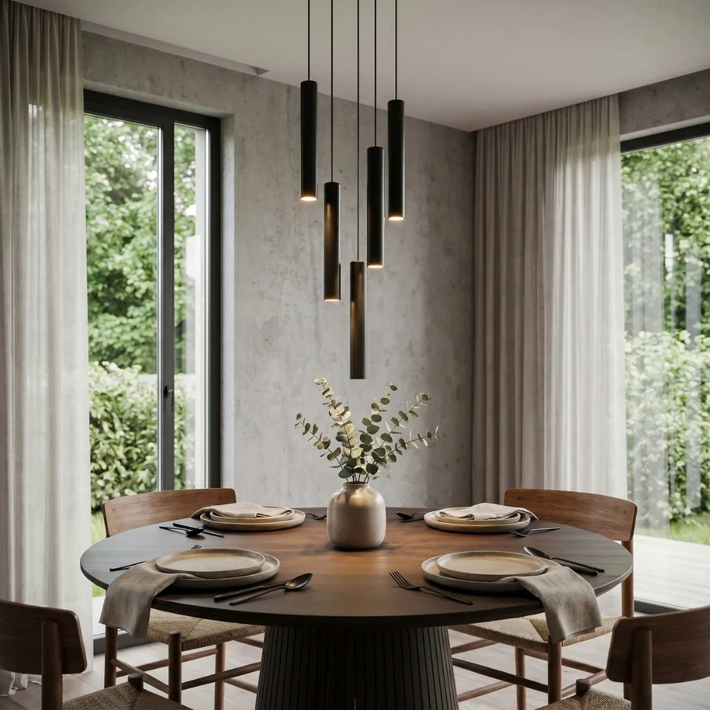YOOGEE luxury crystal chandelier for modern dining room lighting