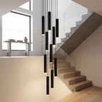 Modern chandelier light fixture for elegant living room decor