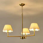 gold rope chandelier dimensions and size
