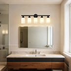 Dawn Matte Black Wall Sconce matte black arm detail