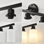 Dawn Matte Black Wall Sconce metal frame craftsmanship