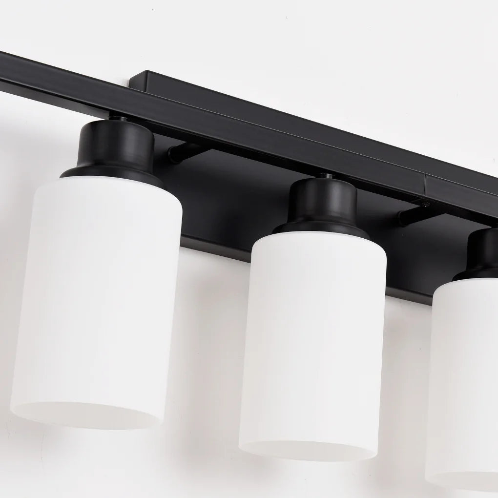 Dawn Matte Black Wall Sconce packaging contents