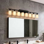 Dawn Matte Black Wall Sconce mounting plate view