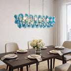 Oyster Colored Glass Pendant Light