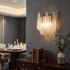 Teardrop Glass Wall Sconce
