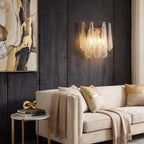 Teardrop Glass Wall Sconce
