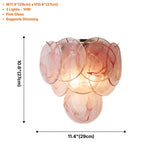 Glass Disc Wall Sconce