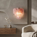 Glass Disc Wall Sconce