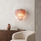 Glass Disc Wall Sconce