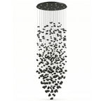 Luxury ceiling chandelier for upscale American home interiors