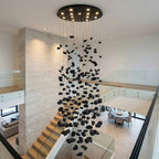 Luxury ceiling chandelier for upscale American home interiors