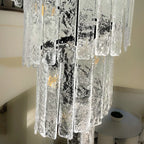 Black Glass Pendant Light
