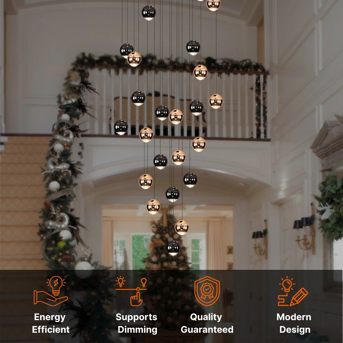 long chandelier