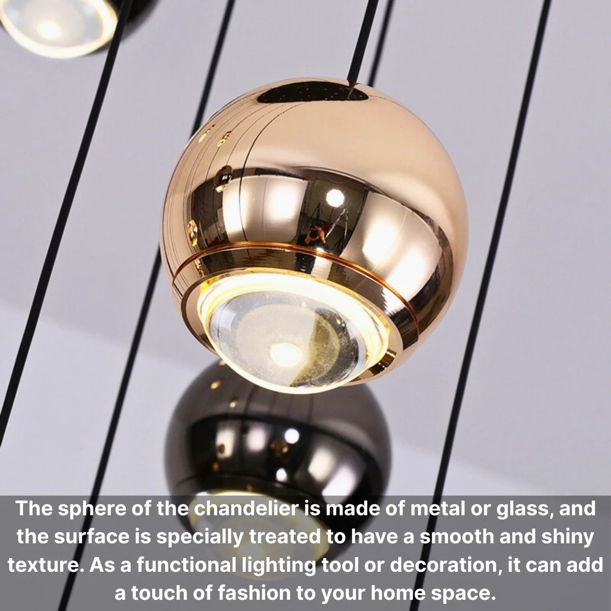 long chandelier
