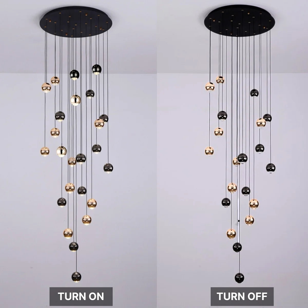 long chandelier