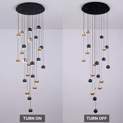 long chandelier