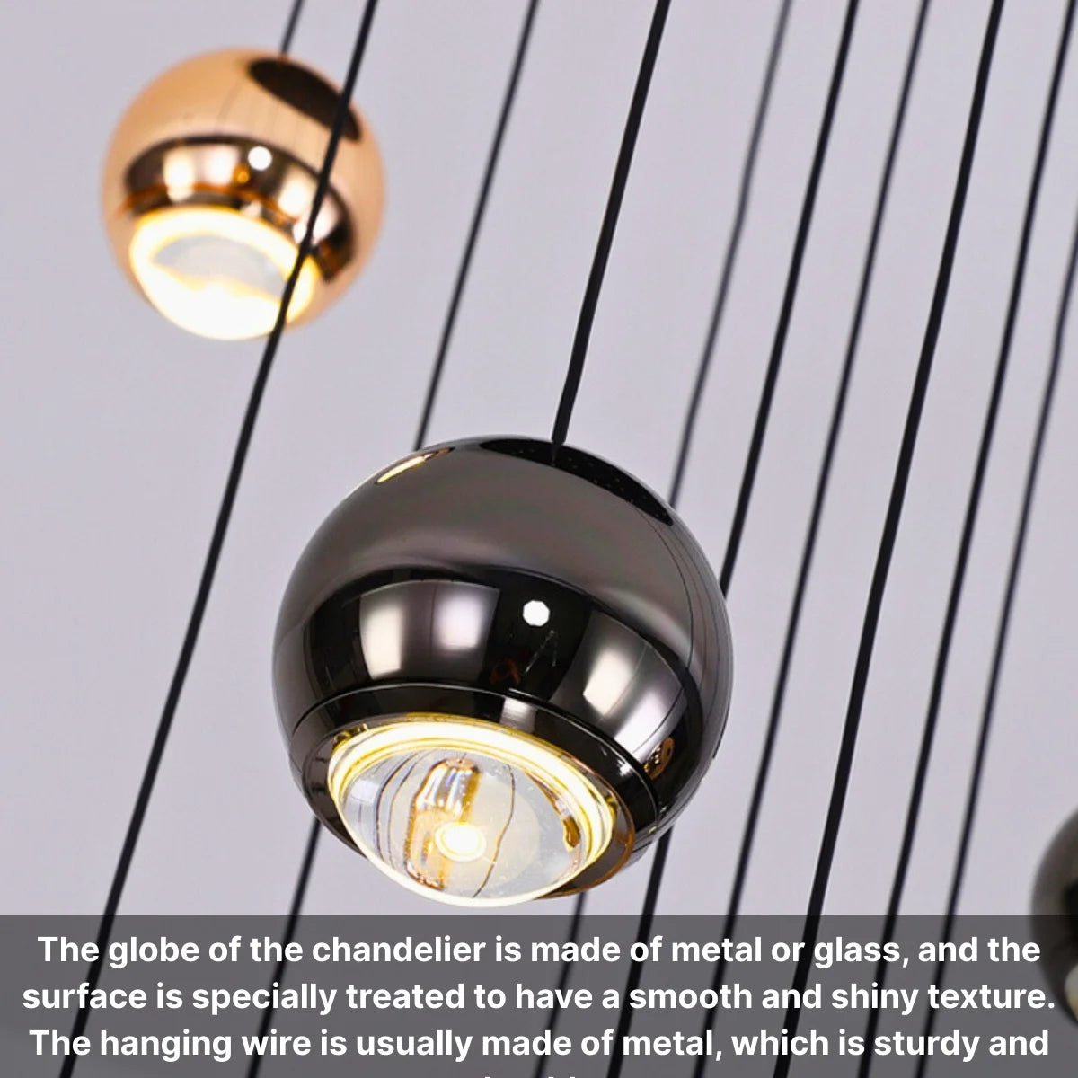 long chandelier