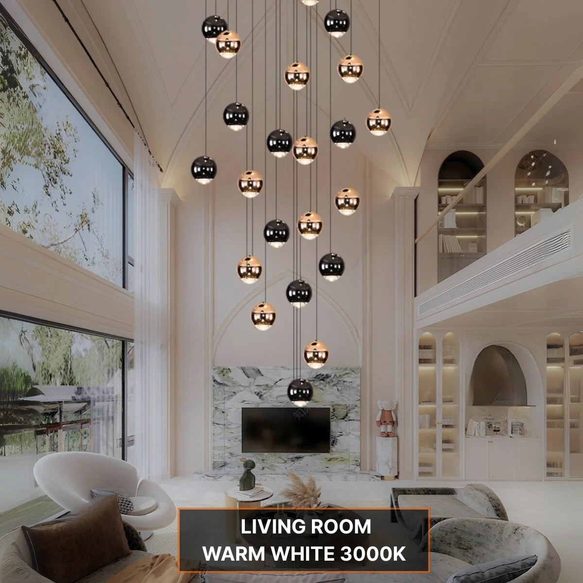 long chandelier