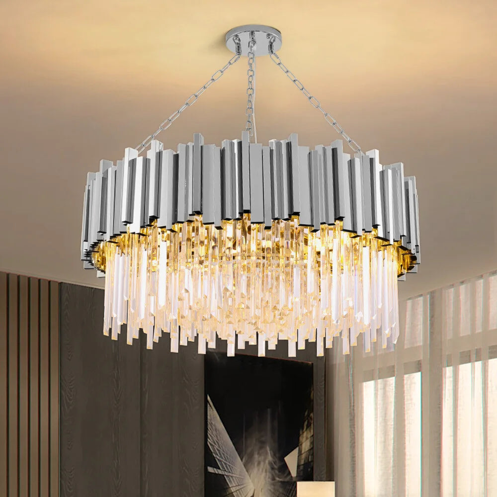 Modern living room chandelier