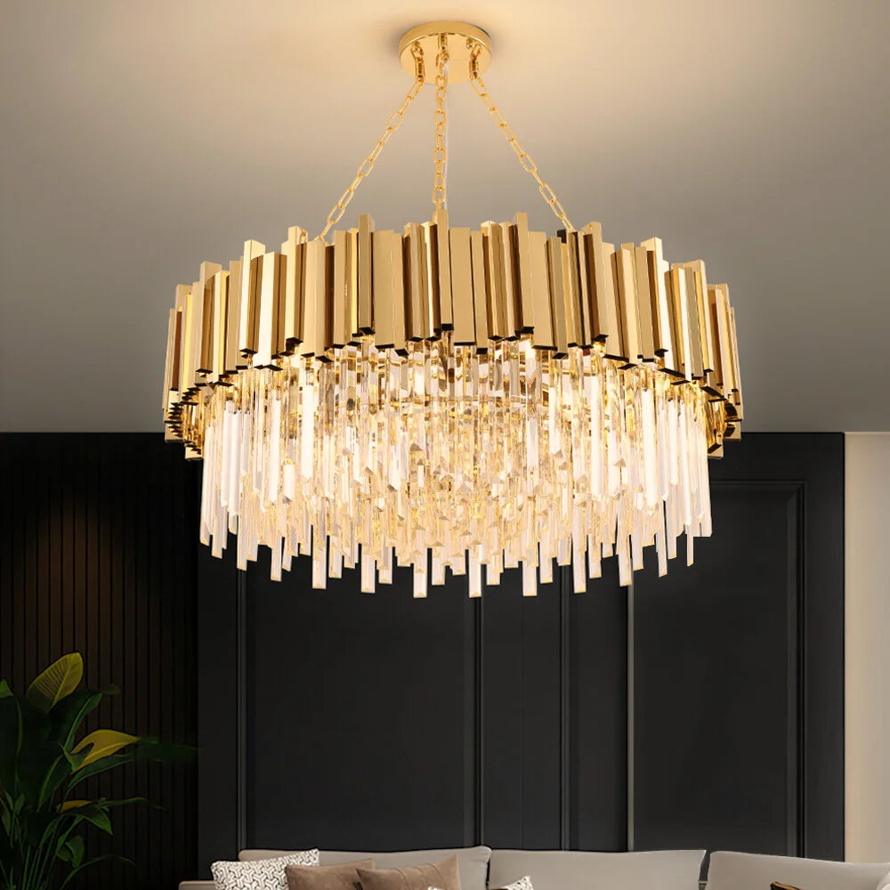 Modern living room chandelier